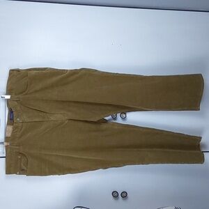 Polo Ralph Lauren Mens Corduroy Classic Stretch Pants Preppy Neutral Sz.48B X 32
